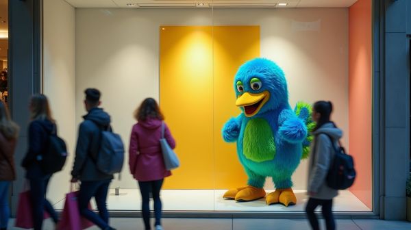 Augmentez votre visibilité avec une mascotte publicitaire