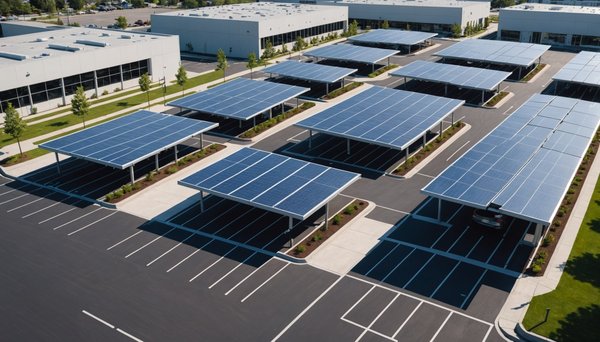 Ombrière photovoltaïque : révolutionner le parking tout en produisant de l'énergie